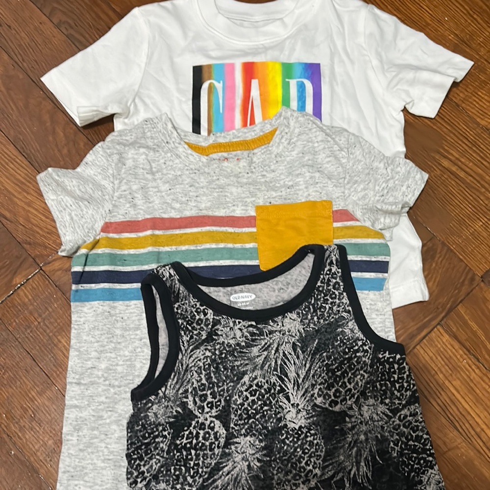 Gap, old navy shirts for kids